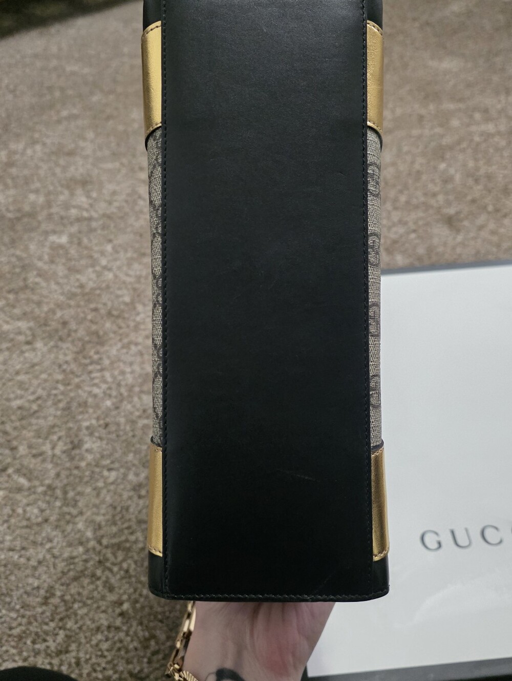 Gucci GG Supreme Osiride Small in Black - Picture 2 of 6